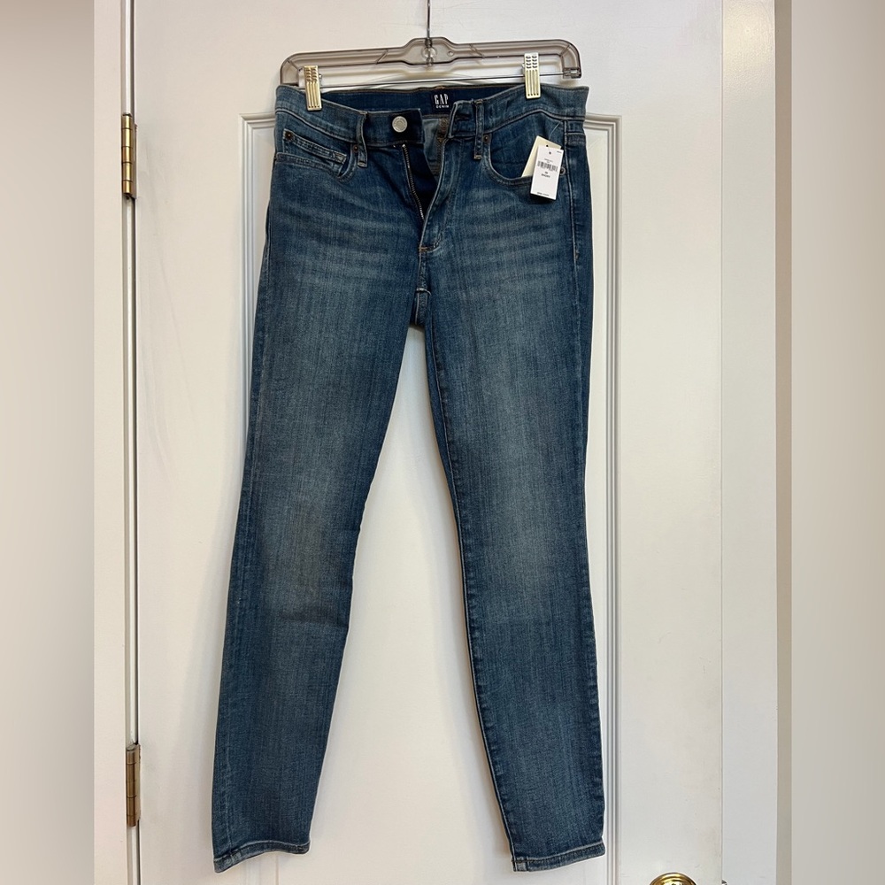 GAP Women's Dark Blue Skinny Jeans